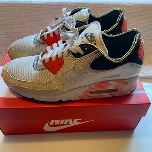 Men's Nike Air Max III PRM Archetype White/Bright Crimson 10
